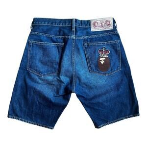 M 32 Waist Bape Jean Shorts King Ape